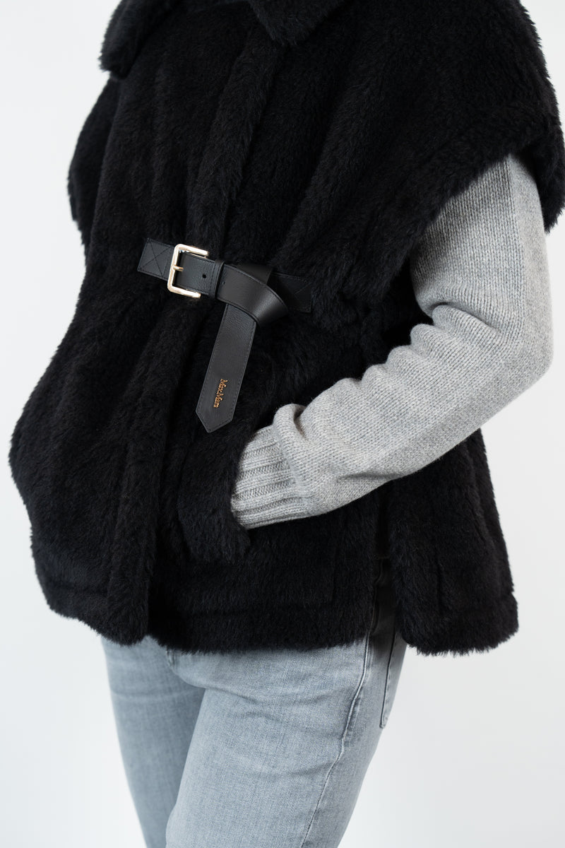 Cappa Gilet in Tessuto Teddy